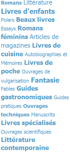 Ce qui nous plaît dans la traduction de livres de poche, ce sont les sujets frais et surtout les auteurs aimables. Sans oublier le meilleur de la traduction : la fidélité de nos clients.